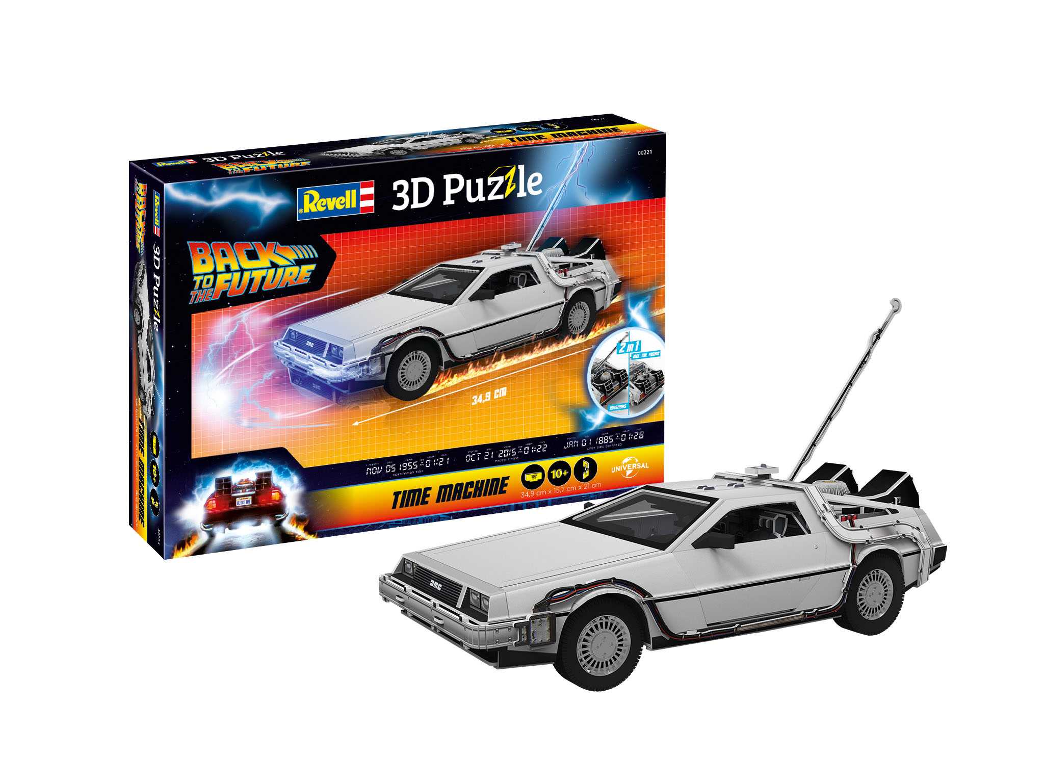 3D Puzzle REVELL DeLorean "Back to the Future"