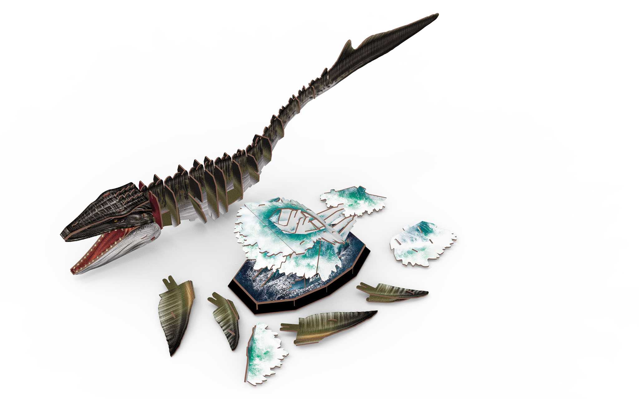 3D Puzzle - Jurassic World - Mosasaurus