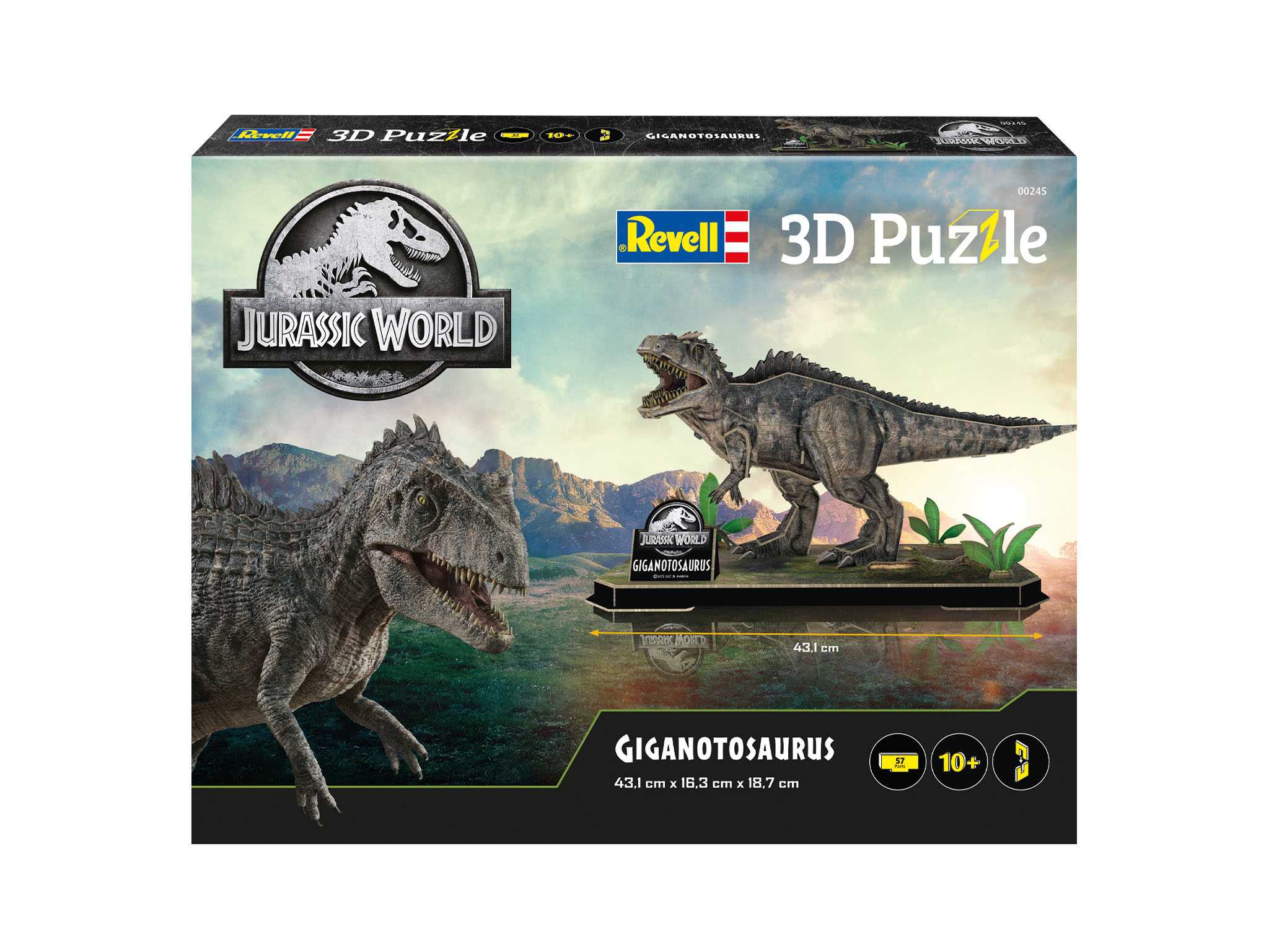 3D Puzzle REVELL - Jurassic World - Gigantosaurus