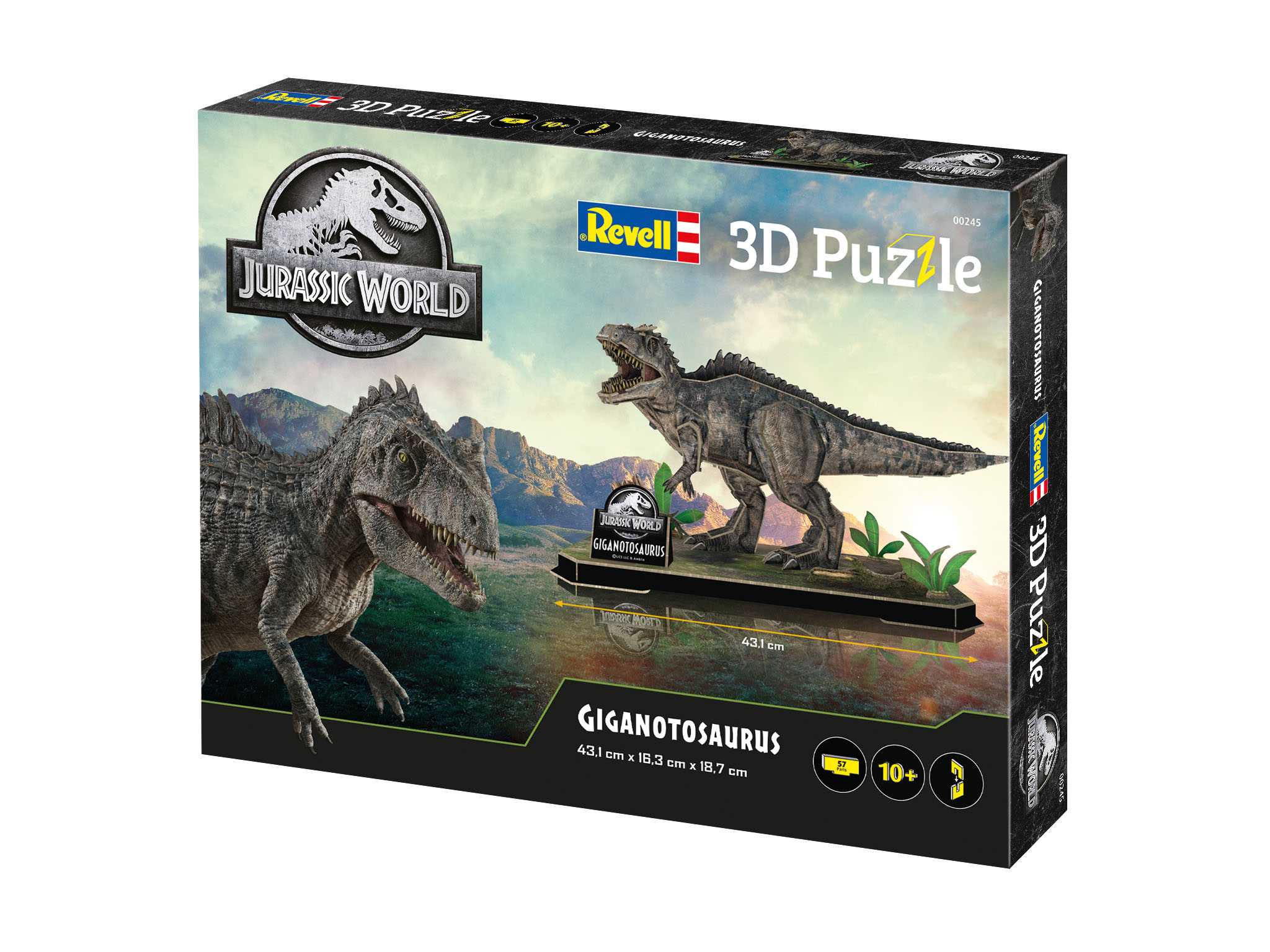 3D Puzzle REVELL - Jurassic World - Gigantosaurus