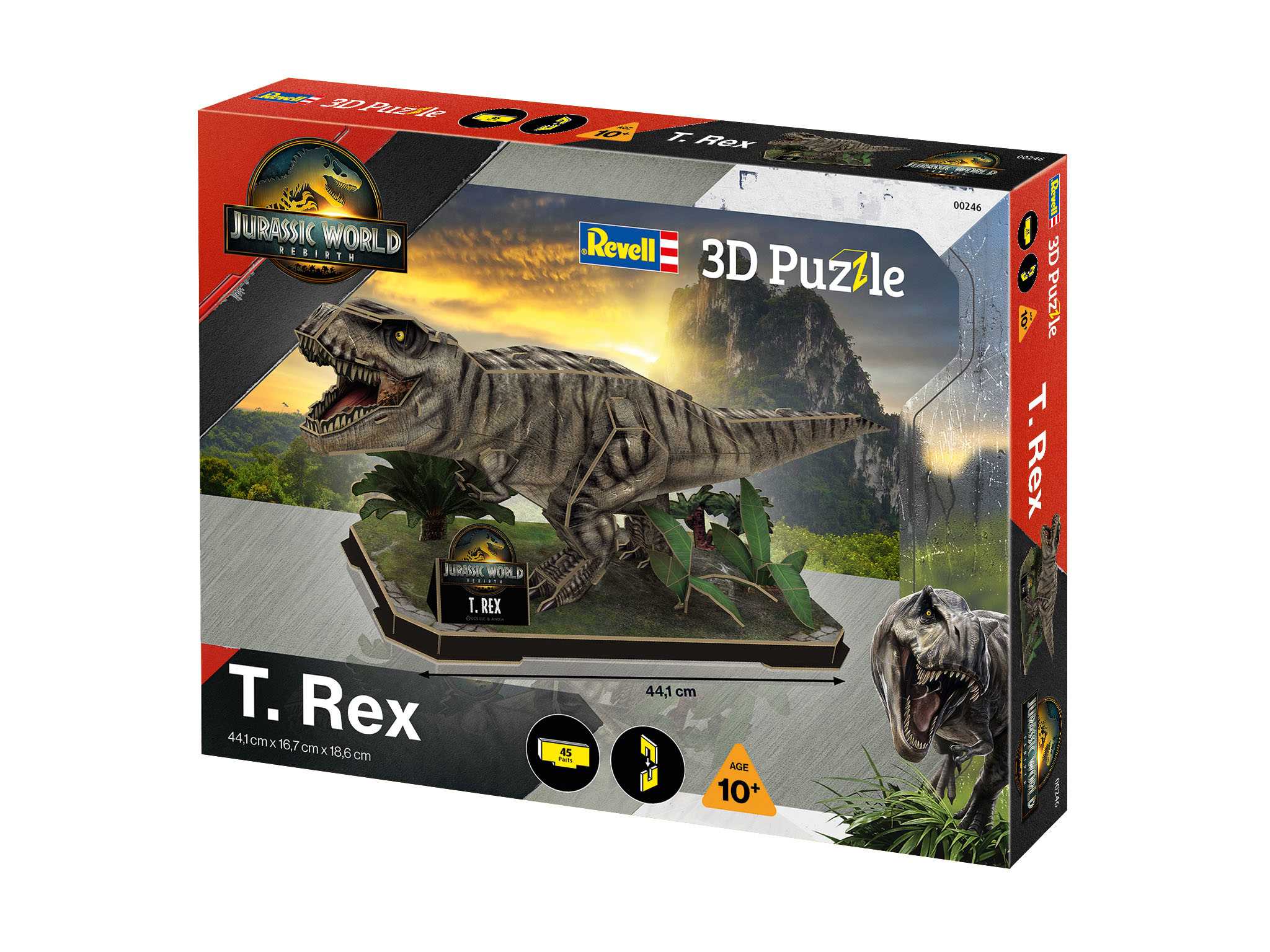 3D Puzzle REVELL - Jurassic World - T-Rex