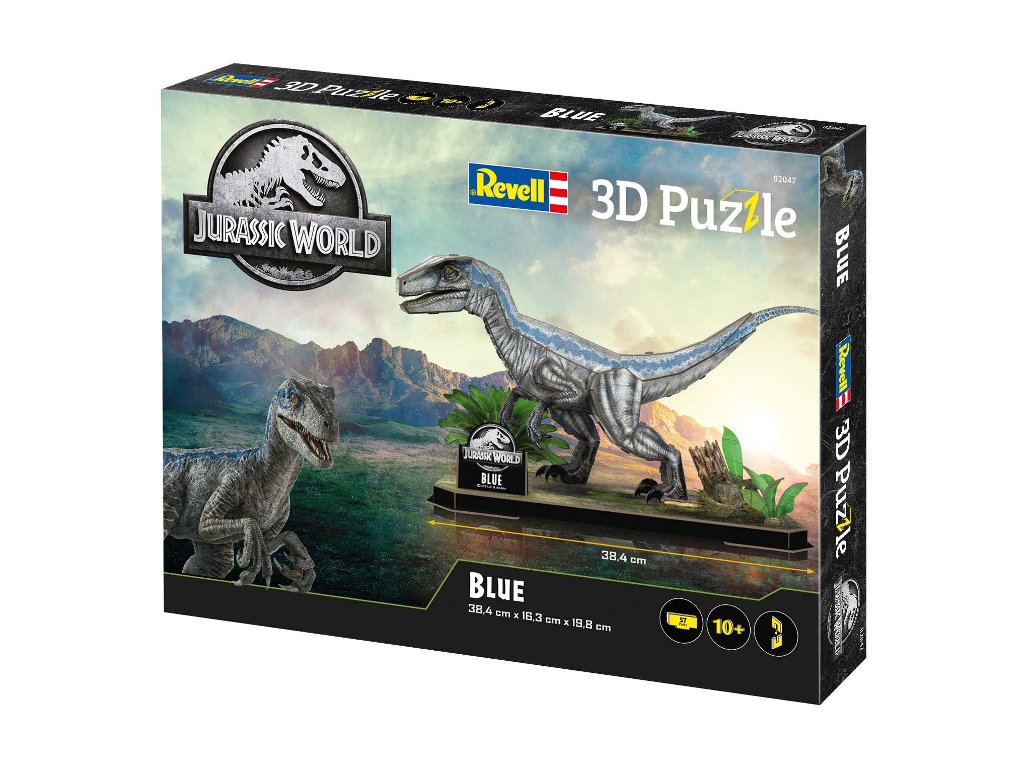 3D Puzzle REVELL - Jurassic World - Blue