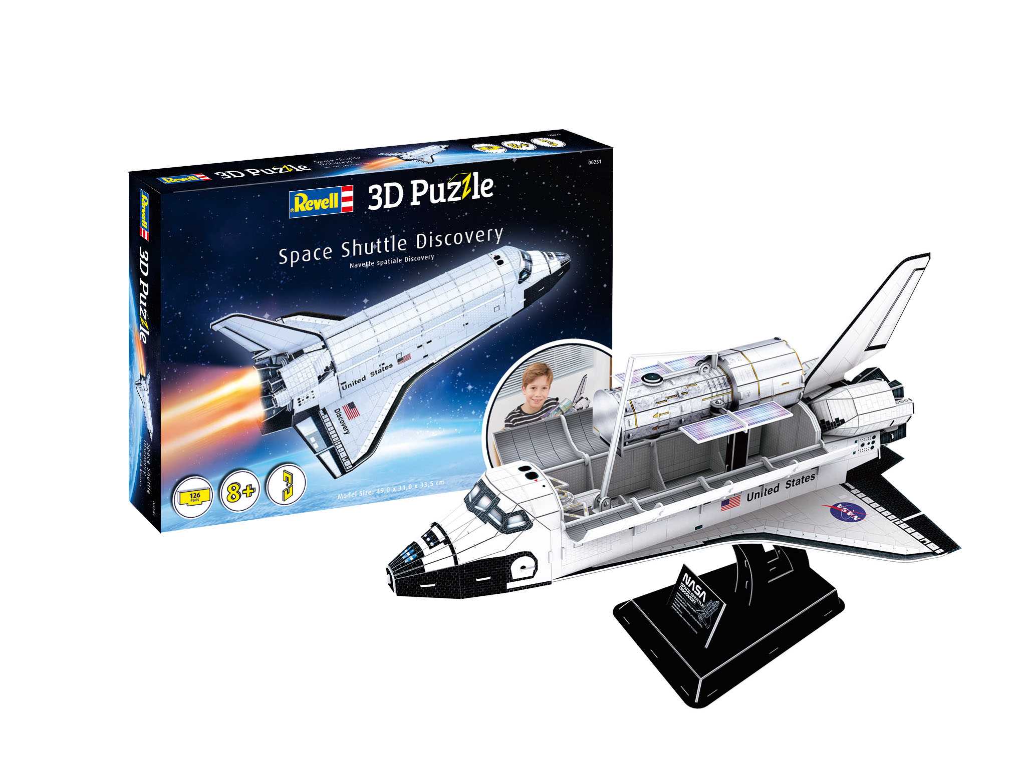 3D Puzzle Space Shuttle Discovery (Revell)