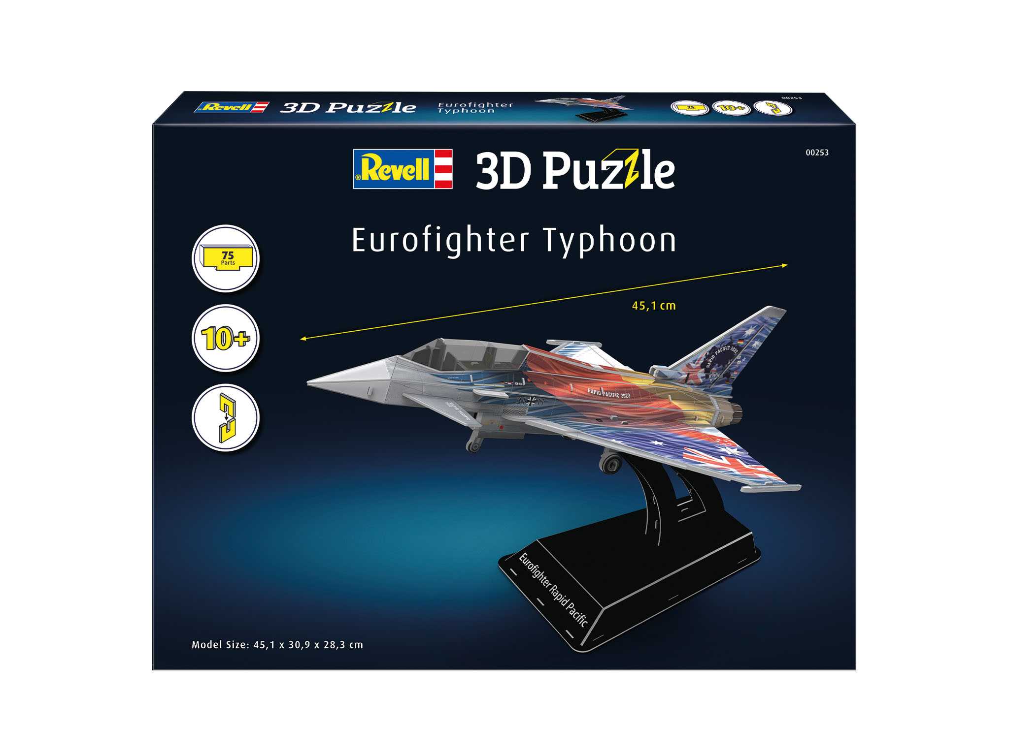 3D Puzzle REVELL - Eurofighter Typhoon "Rapid Pacific"
