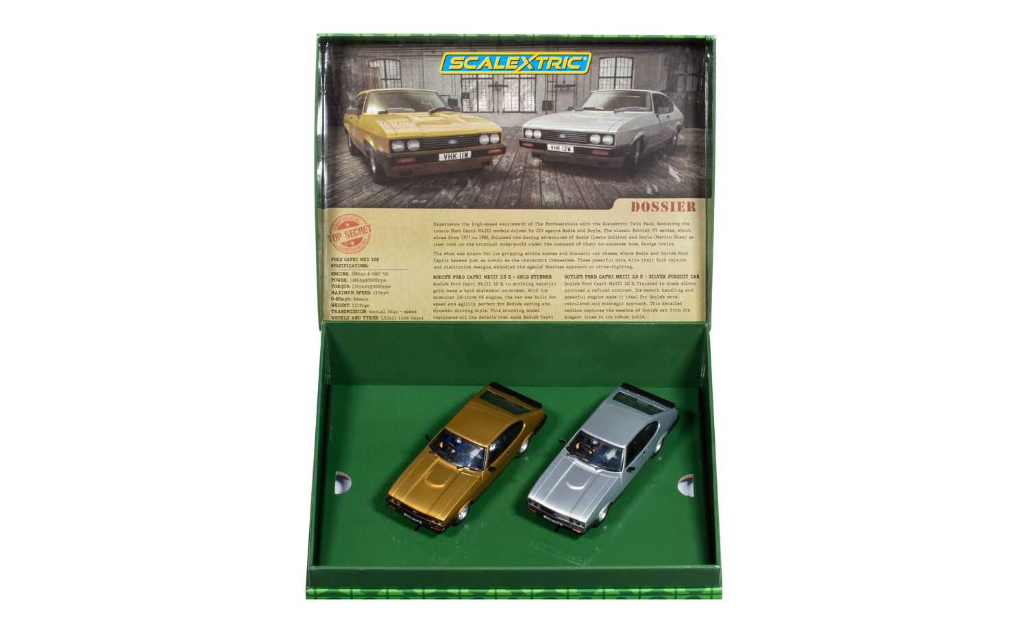 SCALEXTRIC - The Professionals Capri Twin Pack (1:32)