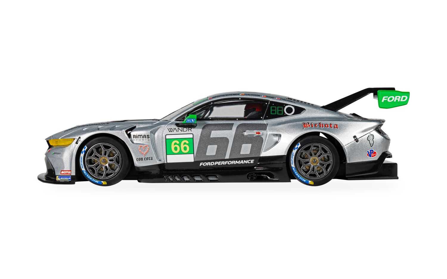 Autíčko GT SCALEXTRIC - Ford Mustang GT3 - Daytona 2025 - Gradient Racing (1:32)