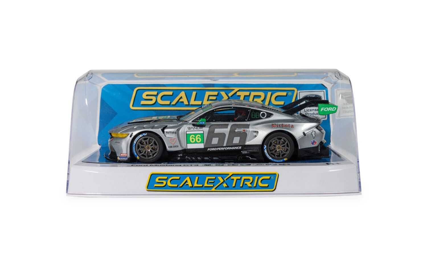 Autíčko GT SCALEXTRIC - Ford Mustang GT3 - Daytona 2025 - Gradient Racing (1:32)