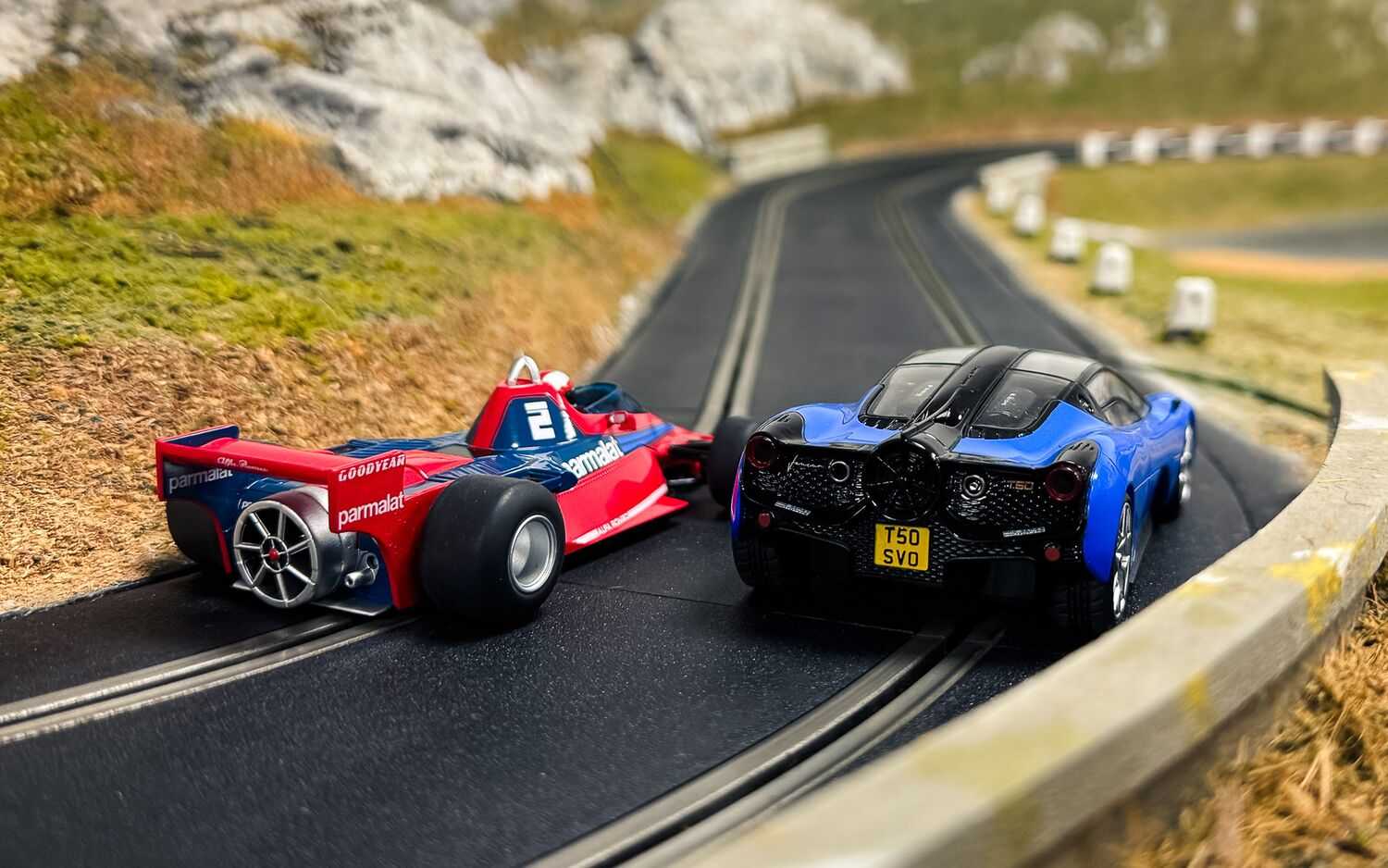 Autíčko Single Seater SCALEXTRIC C4601A - Gordon Murray Design Genius Twin Pack (1:32)