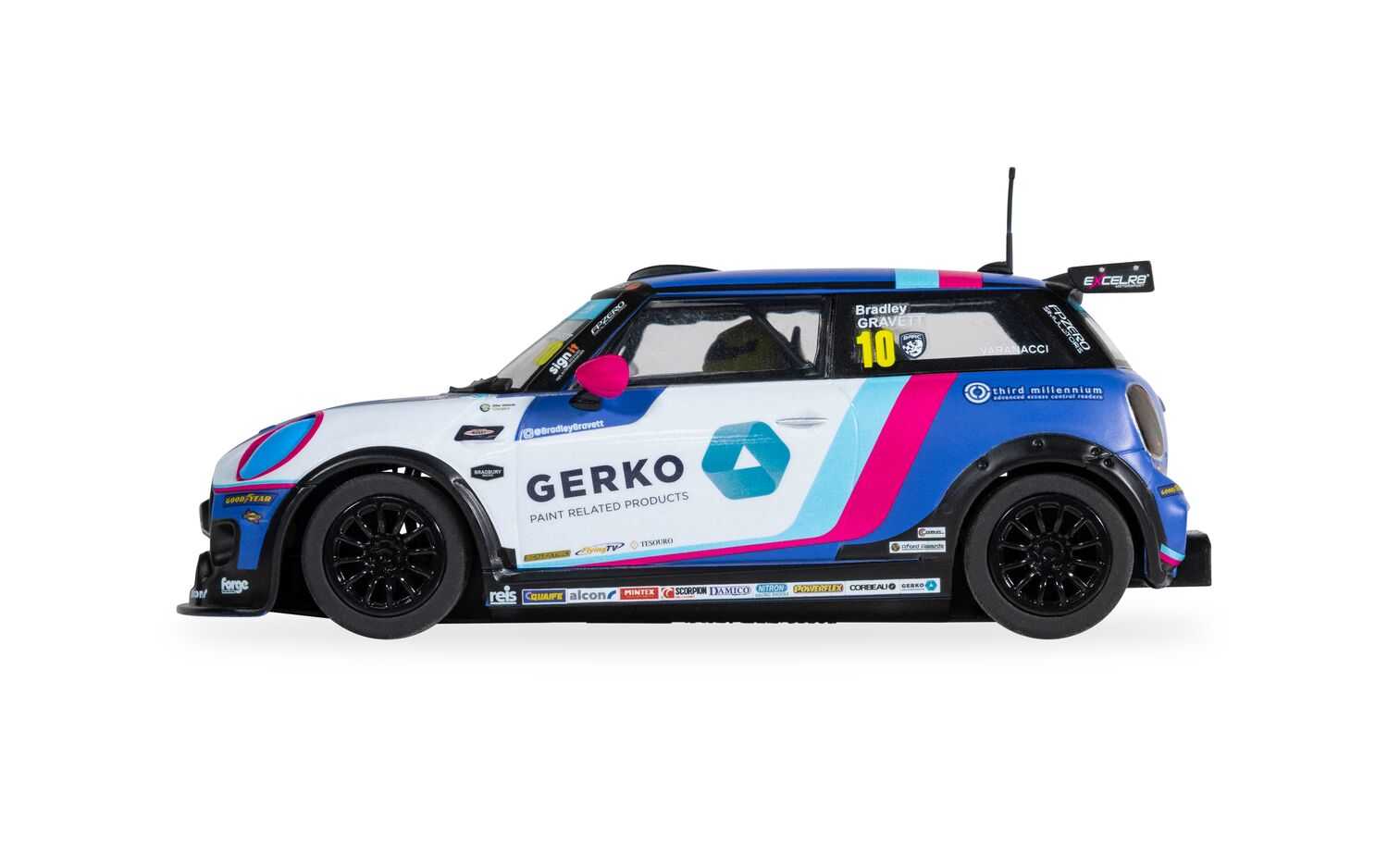 SCALEXTRIC C4410 - Mini Cooper F56 - Bradley Gravett 2024 (1:32)