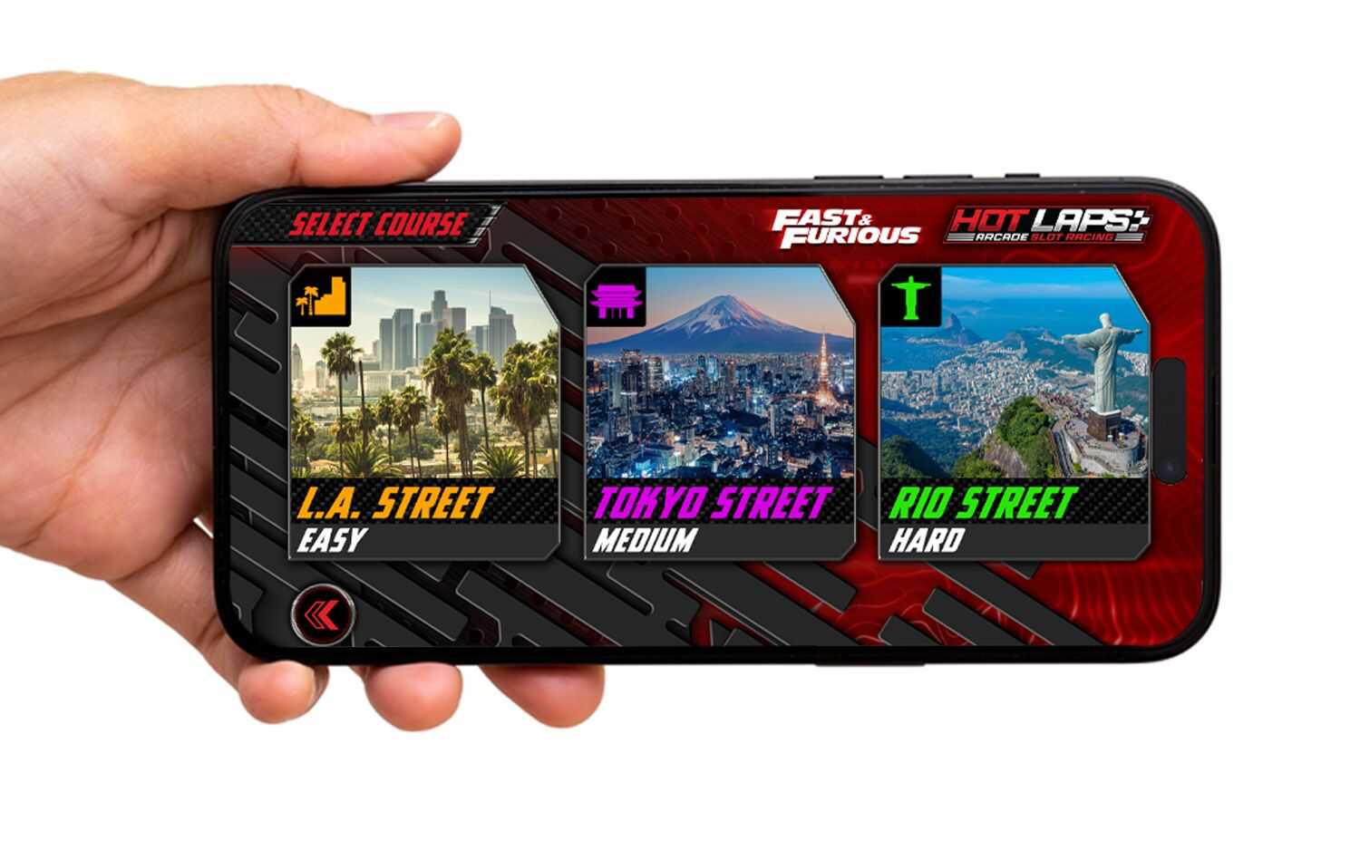 Autodráha SCALEXTRIC - Fast and Furious Hot Laps (1:32)