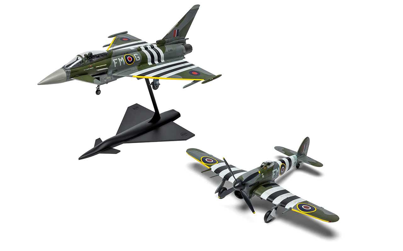 Eurofighter Typhoon FGR.4 (FMOG) + Hawker Typhoon Mk.Ib (Twin Pack) (1:72)