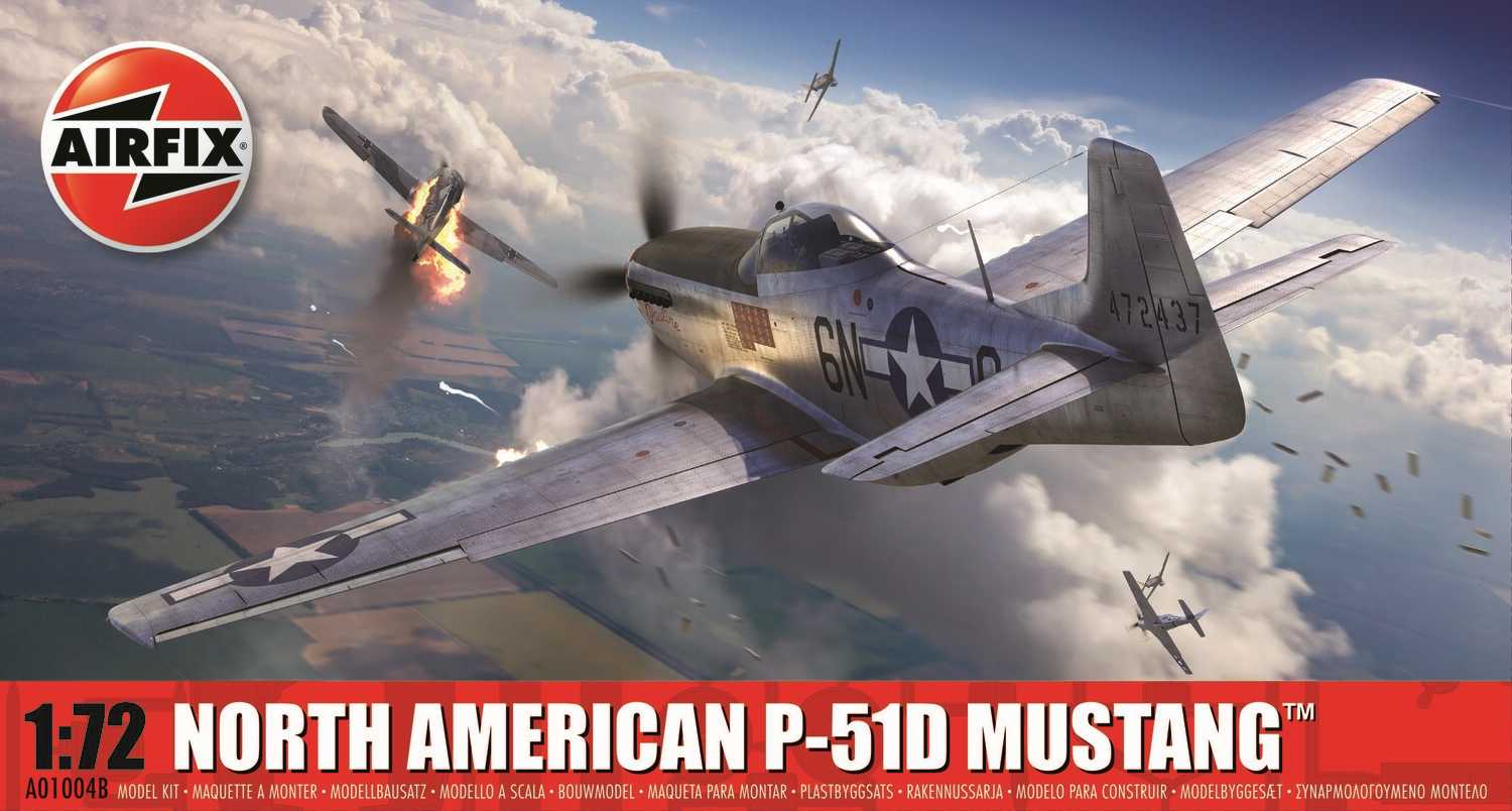 North American P-51D Mustang (Airfix 1:72)