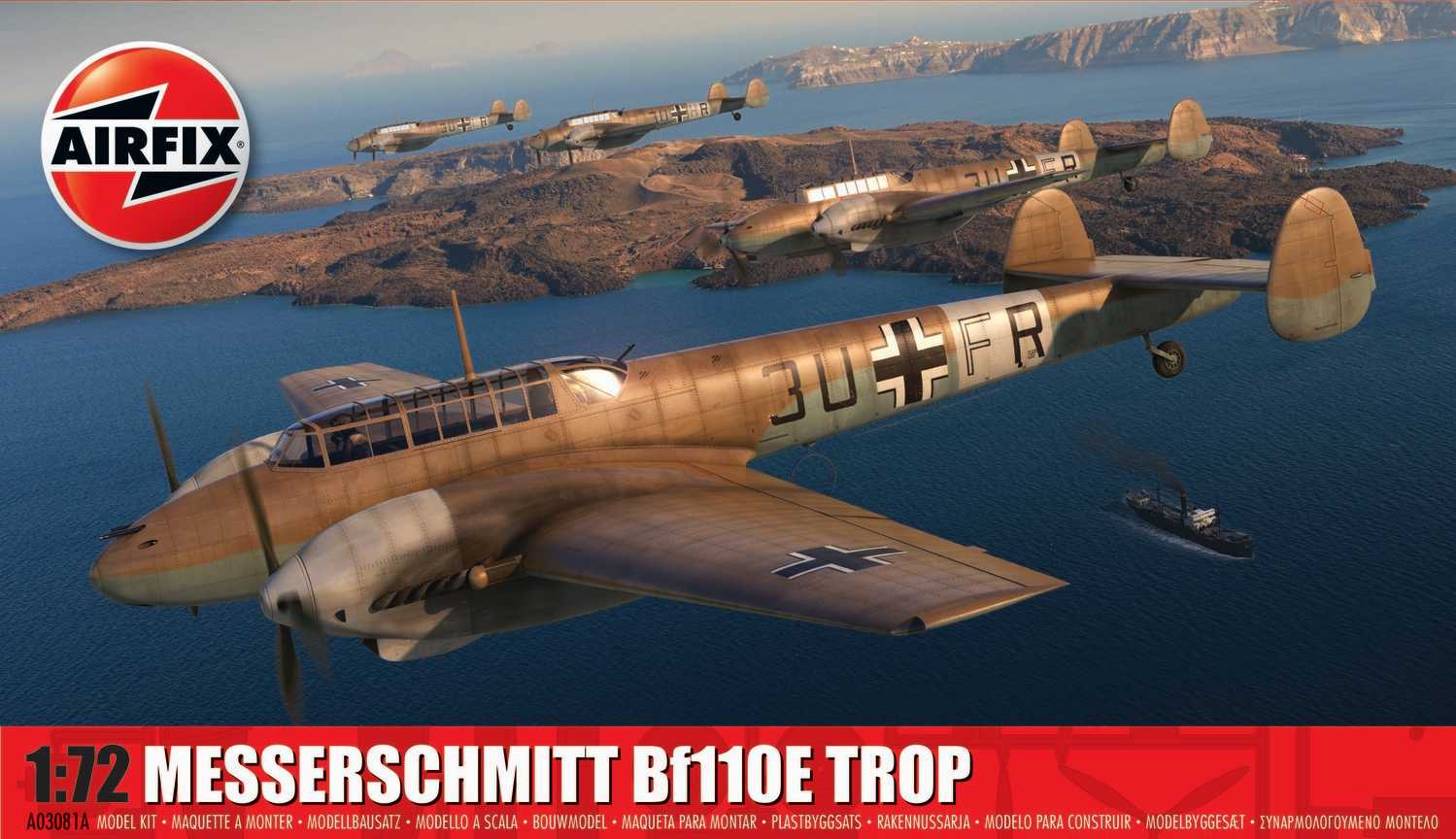  Messerschmitt Bf110E/E-2 TROP (Airfix 1:72)