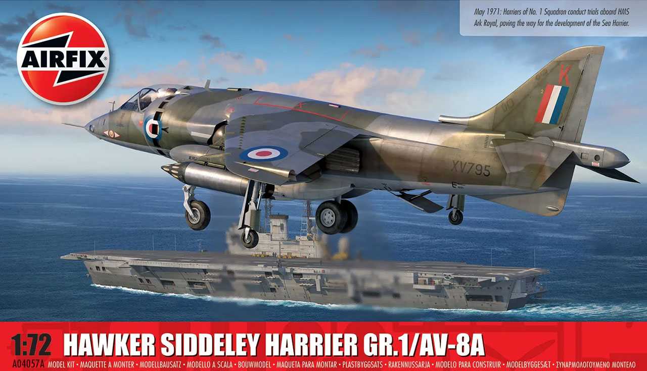 Hawker Siddeley Harrier GR.1/AV-8A (Airfix 1:72)