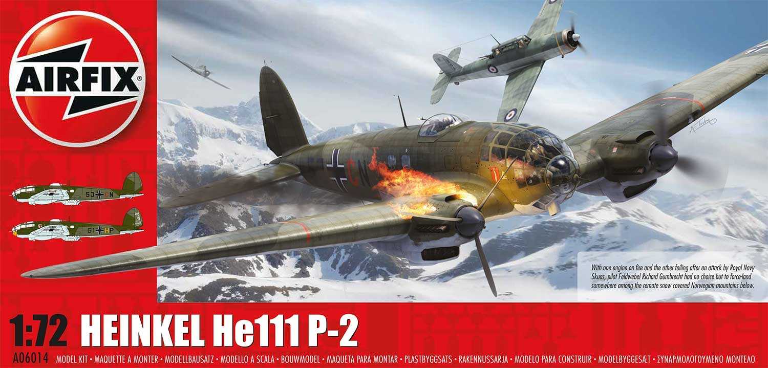 Heinkel HEIII P2 (Airfix 1:72) - nová forma