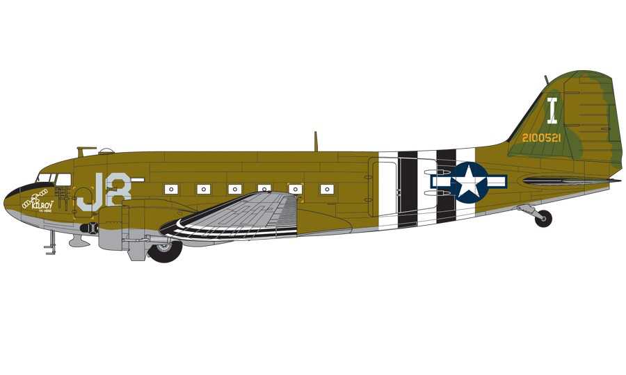Douglas C-47 A/D Skytrain (1:72)