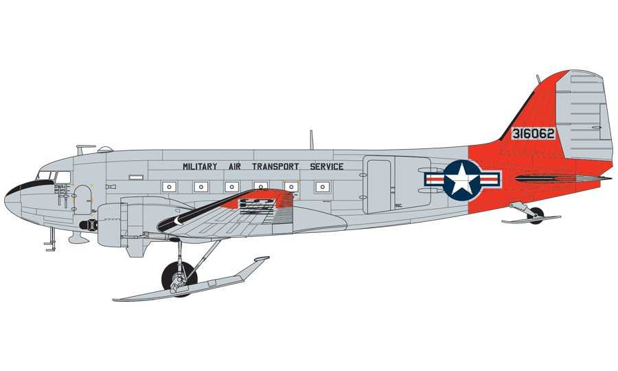 Douglas C-47 A/D Skytrain (1:72)