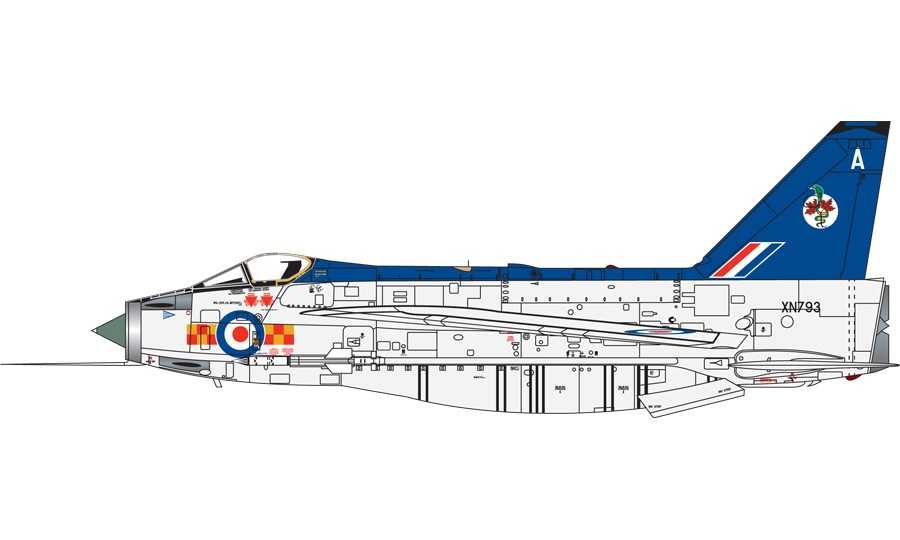 English Electric Lightning F.6 (1:48)