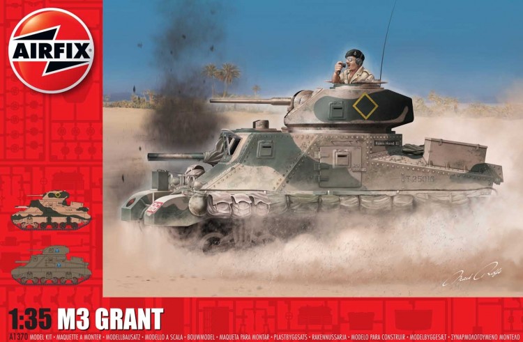 1/35 Plastikový model - tank A1370 - M3 Lee / Grant