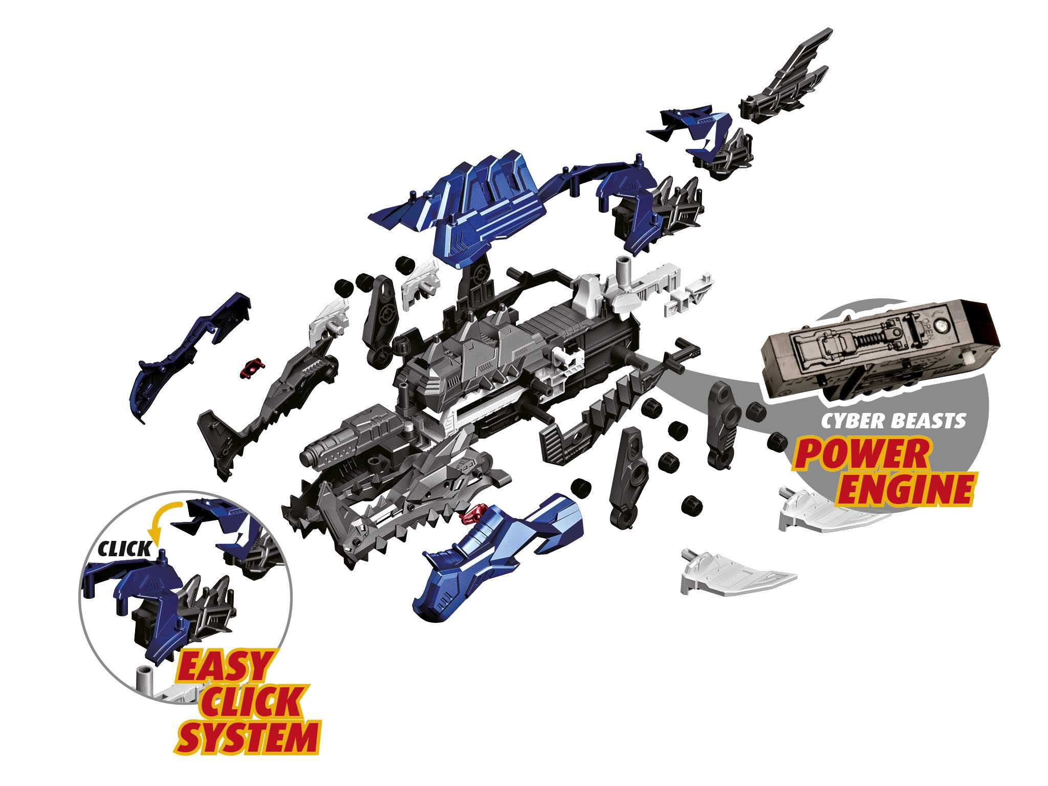 Cyber Beasts - HydroFang (Revell 1:35)