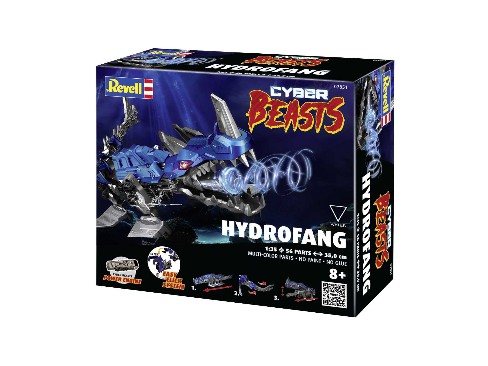Cyber Beasts - HydroFang (Revell 1:35)