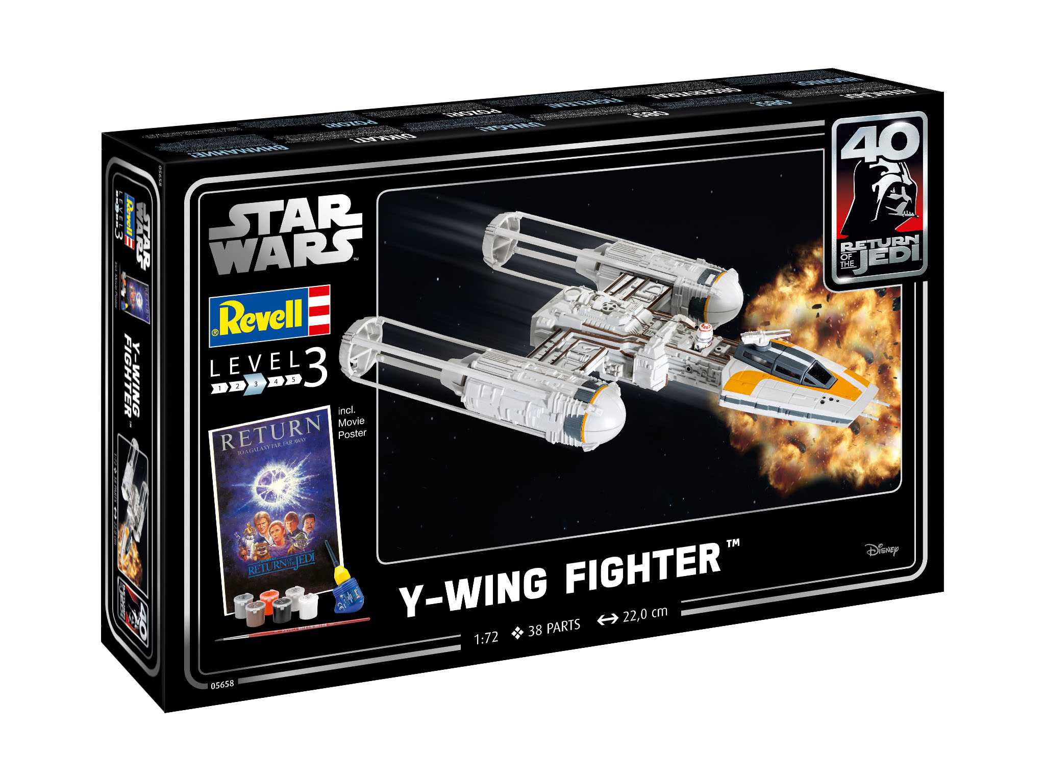 Y-wing Fighter (Revell 1:72)