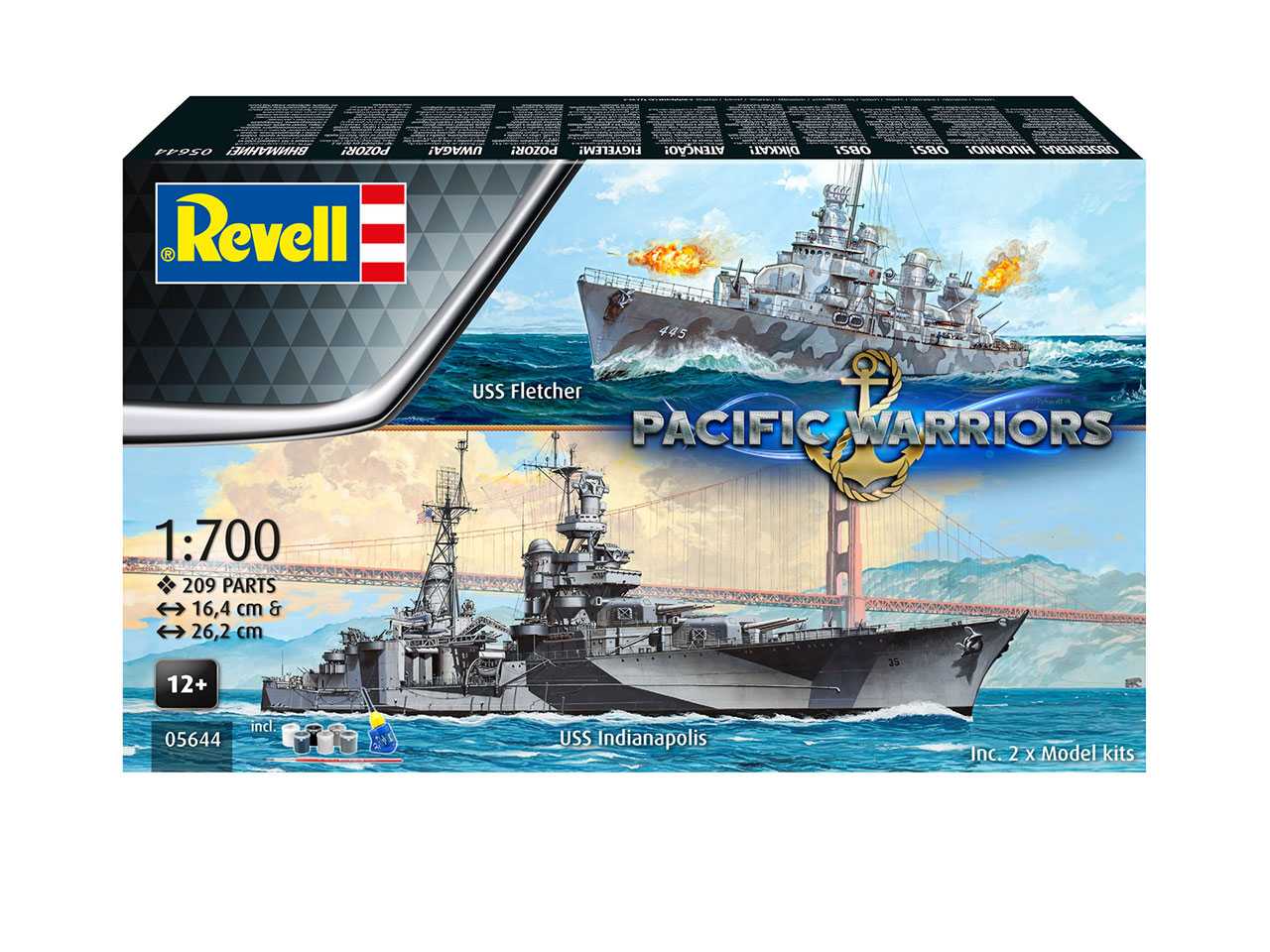 Gift-Set Pacific Warriors (Revell 1:700)