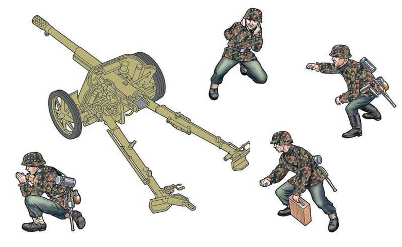 Pak 97/38 AT Gun with Crew (1:35)