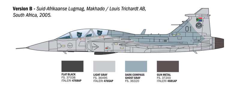 JAS-39 Twin Seater (1:72)