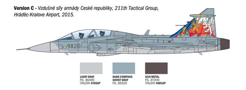 JAS-39 Twin Seater (1:72)