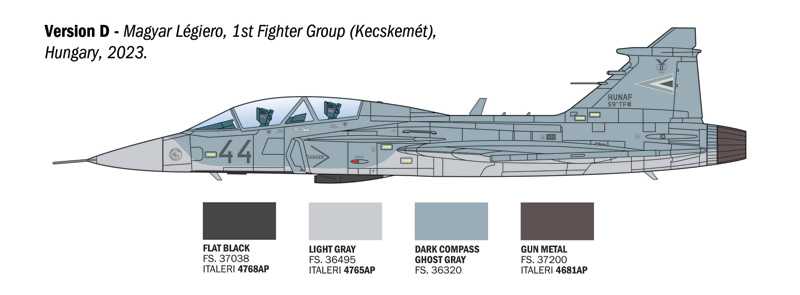 JAS-39 Twin Seater (1:72)