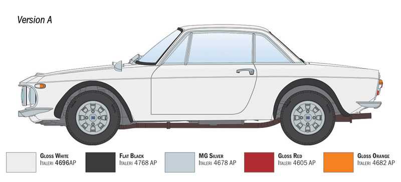 Lancia Fulvia coupé 1.6 HF "Fanalone" (1:24)