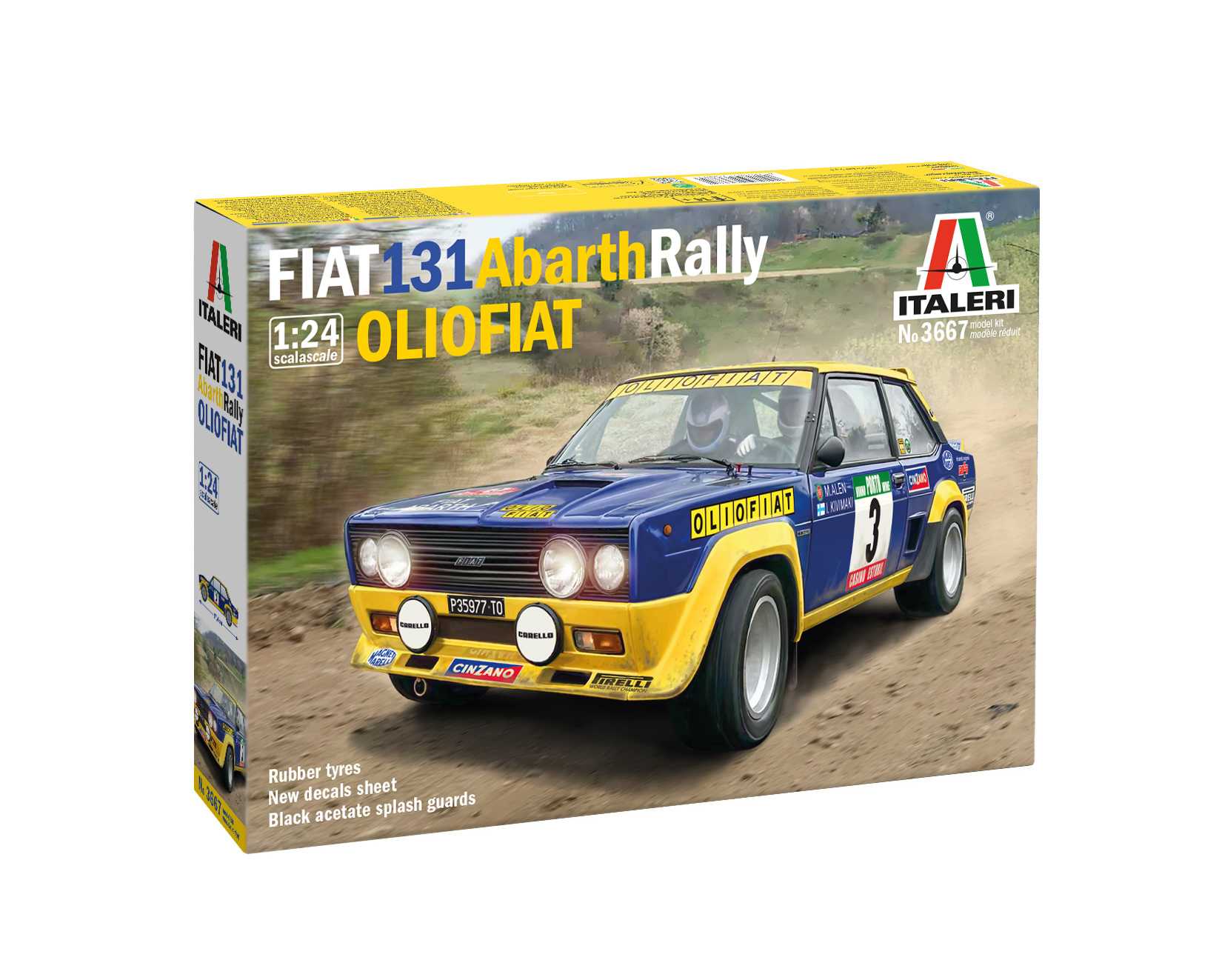 FIAT 131 Abarth Rally OLIO FIAT (Italeri 1:24)
