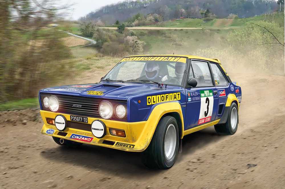 FIAT 131 Abarth Rally OLIO FIAT (Italeri 1:24)