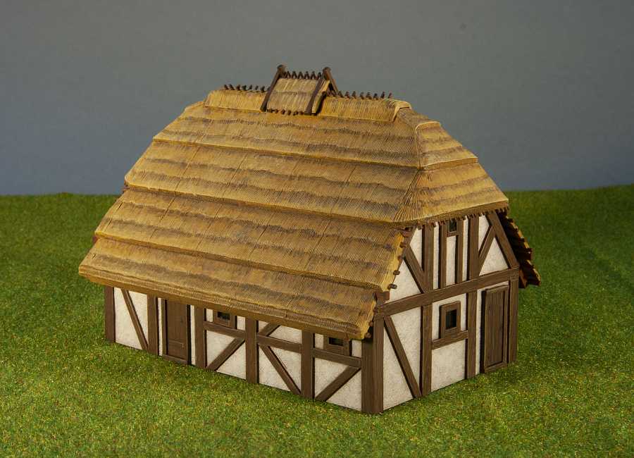 Thatched Country House (Zvezda 1:72)