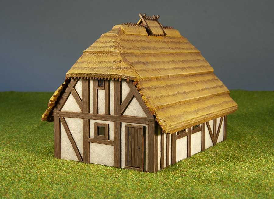 Thatched Country House (Zvezda 1:72)