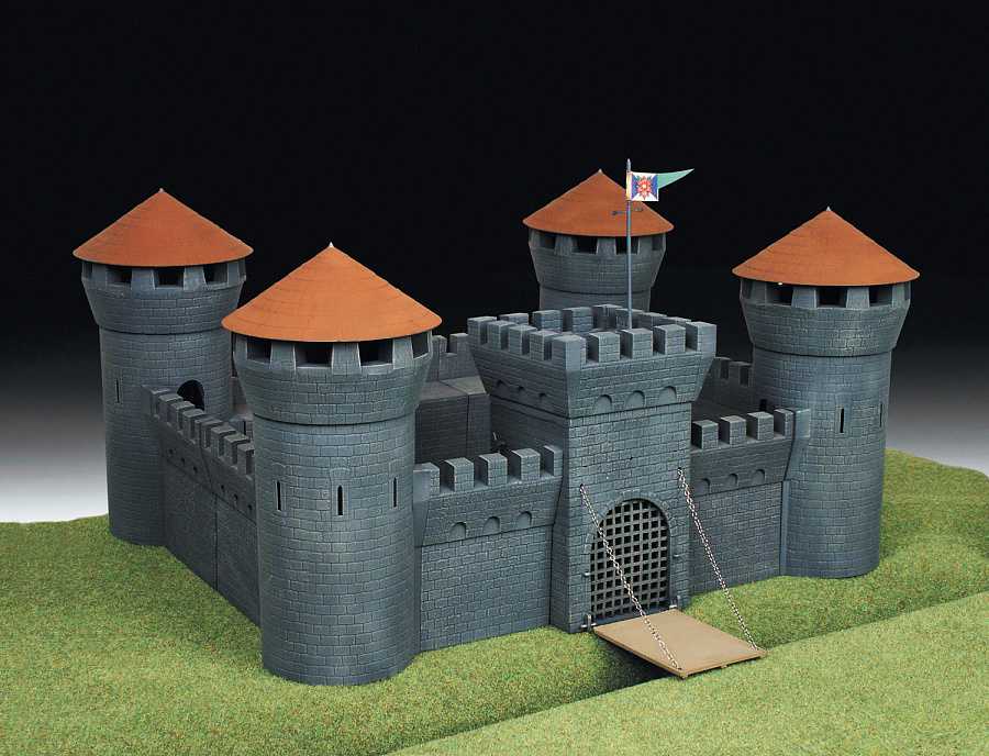 Medieval Stone Fortress (RR) (Zvezda 1:72)
