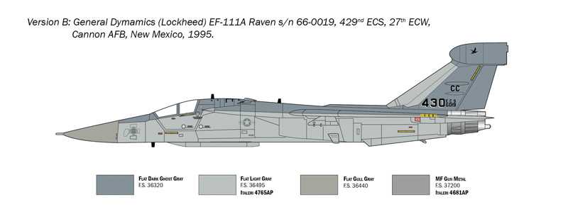 EF-111 A Raven (Italeri 1:72)