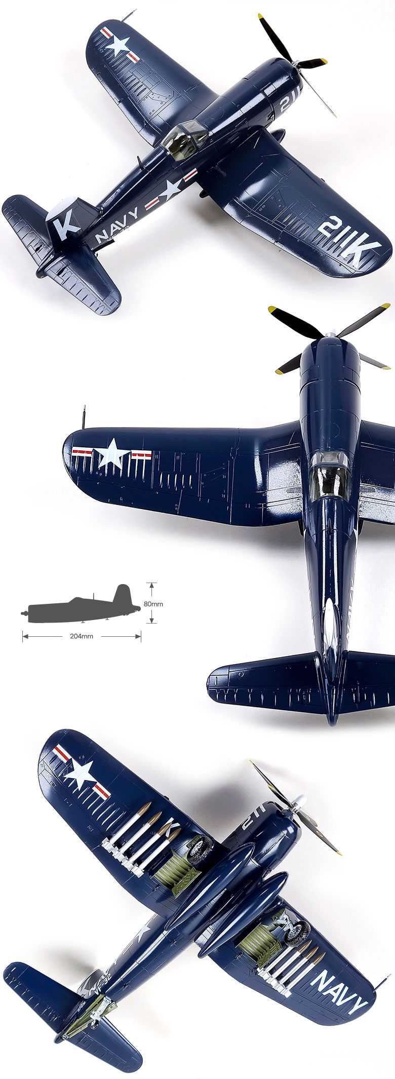 F4U-4  "Battle of Jangjin Reservoir" (Academy 1:48)