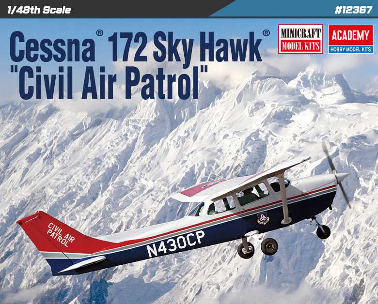 CESSNA 172 SKYHAWK CIVIL AIR PATROL (1:48)
