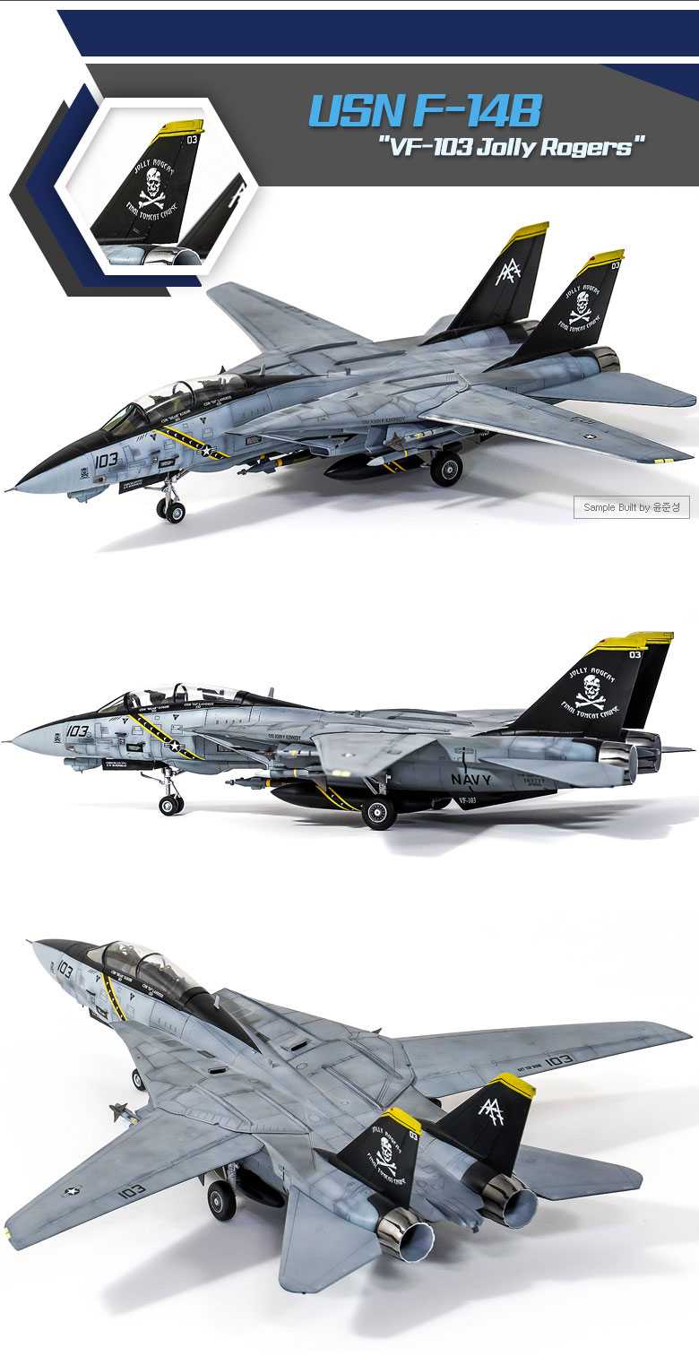 USN F-14B "VF-103 Jolly Rogers" (Academy 1:72)
