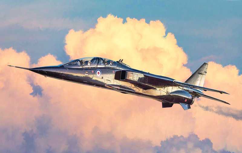 Jaguar T.2 R.A.F. Trainer (Italeri 1:72)