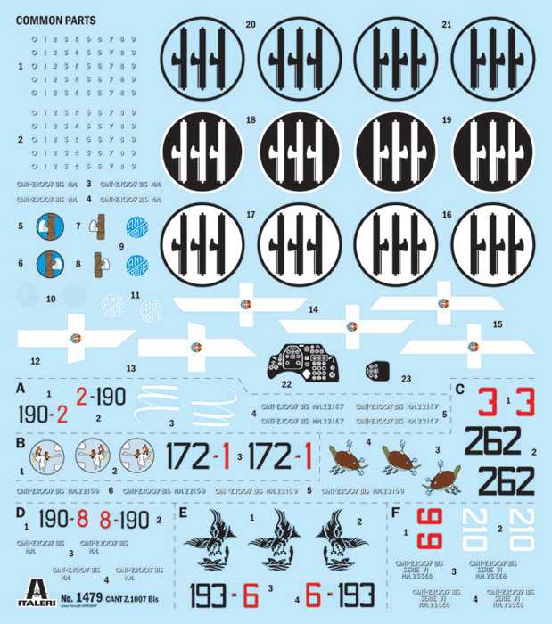 Cant Z 1007 (Italeri 1:72)