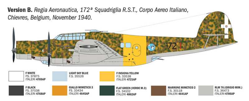 Cant Z 1007 (Italeri 1:72)