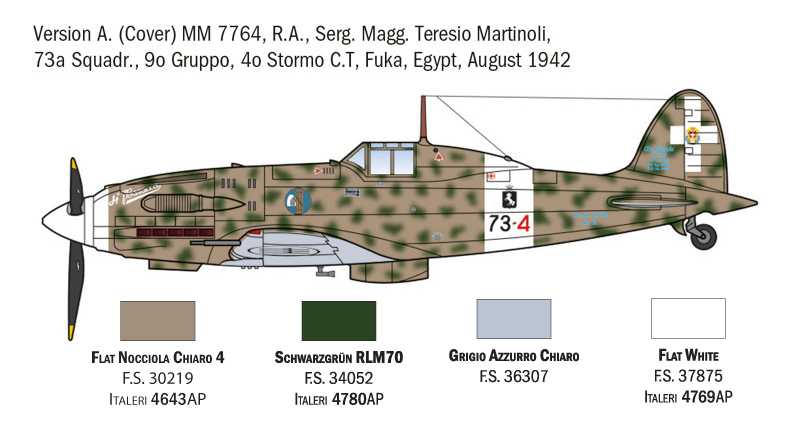 MC.202 Folgore Aces (1:72)