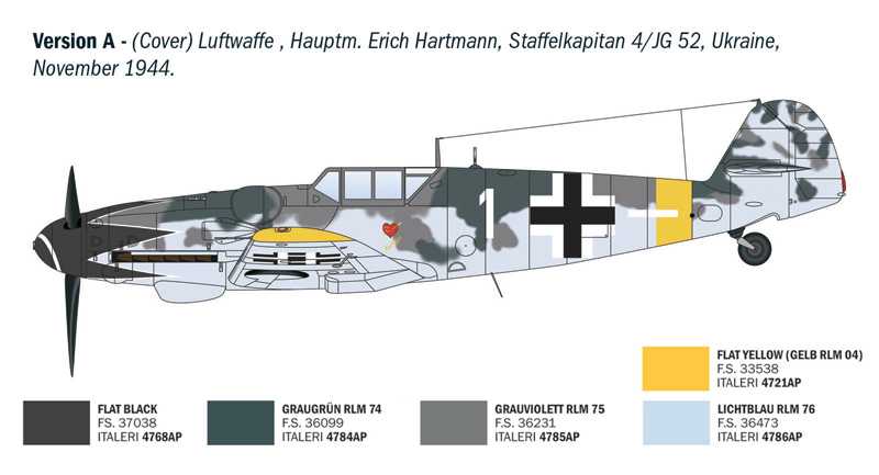 Bf 109 G-2/G-6 Aces (1:72)
