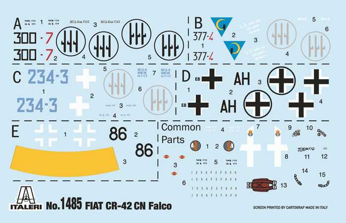 FIAT CR.42 CN "Falco" Night Fighter (1:72)