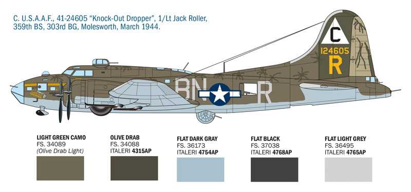 B-17F Flying Fortress (1:72)
