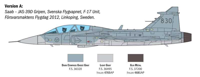 JAS 39 GRIPEN TWIN SEATER (1:48)