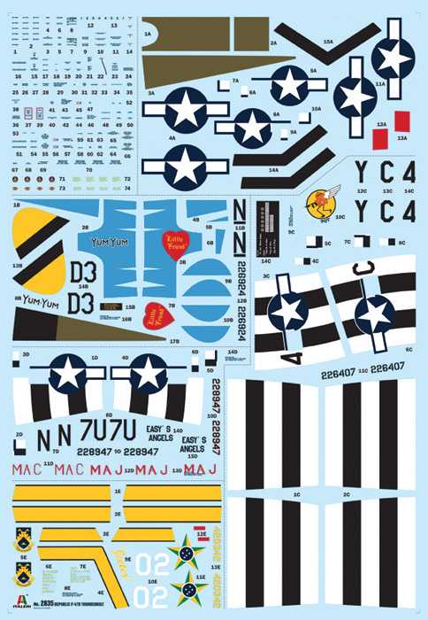 P-47D Thunderbolt (E.T.O.) (Italeri 1:48)